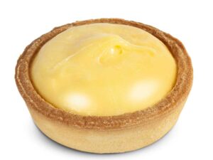monoporzione di tortina alla crema pasticciera