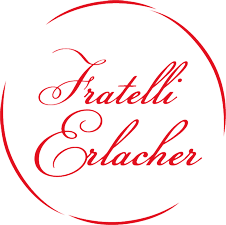 Logo Fratelli Erlacher in un cerchio rosso